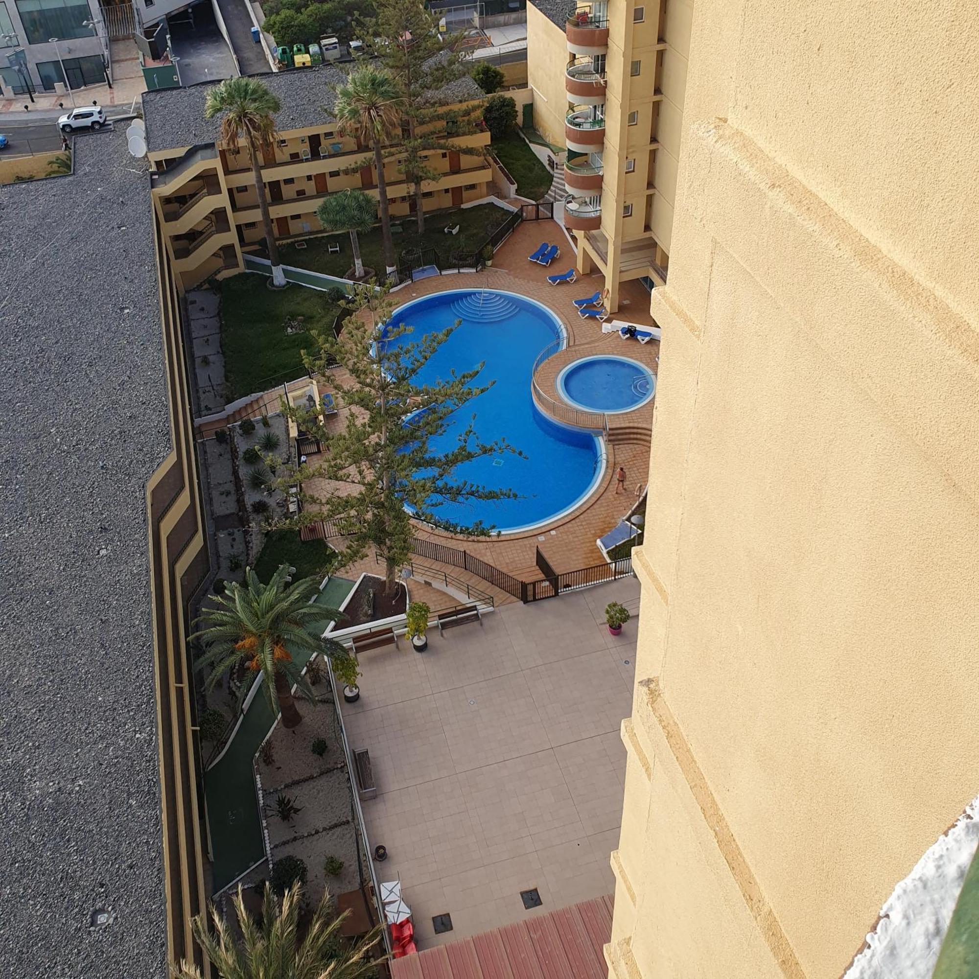Panoramic Seaview Las Vistas Beach Studio Apartment Arona  Luaran gambar